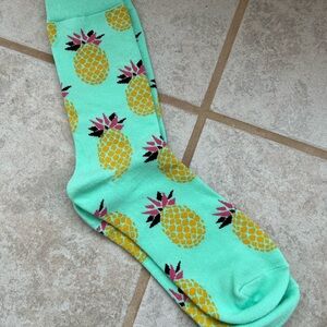 Pineapple Patterned socks women